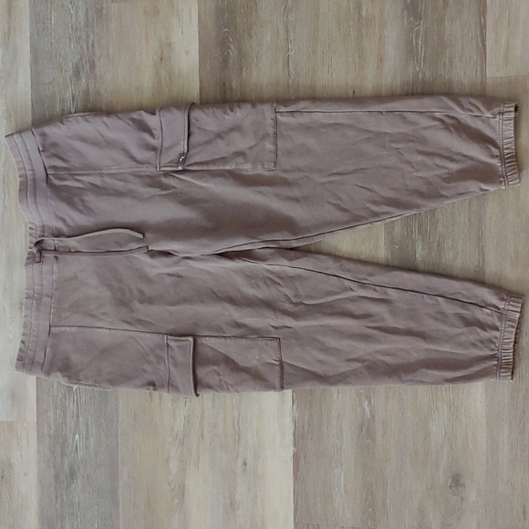 JoyLab Pants - NWT JoyLab Women's High Rise Jogger Cargo Pants Brown Size XXL